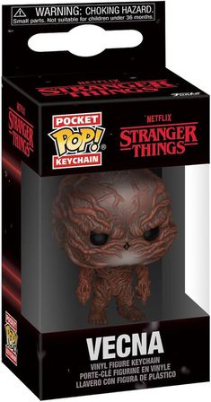 Funko Pop! Anahtarlık: Stranger Things Season 5 - Vecna - Koleksiyonluk Vinil Figür - Hediye Fikri -
