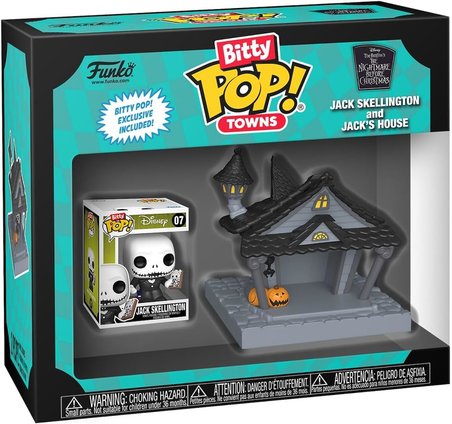 Funko Pop! Bitty Town: The Nightmare Before Christmas - Jack And Jack'S House