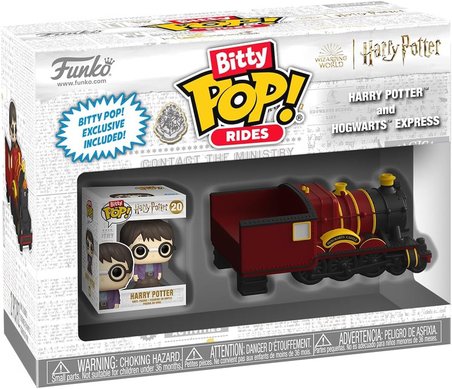 Funko - Harry Potter Figürü - Ride Harry Potter Hogwarts Express Bitty Pop 6 Cm - 0889698836227