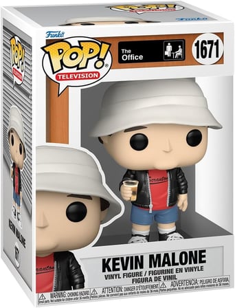 Funko Televizyon: The Office S9 - Kevin Malone- Vinil Koleksiyon Figürü - Hediye Fikri - Resmi Ticar