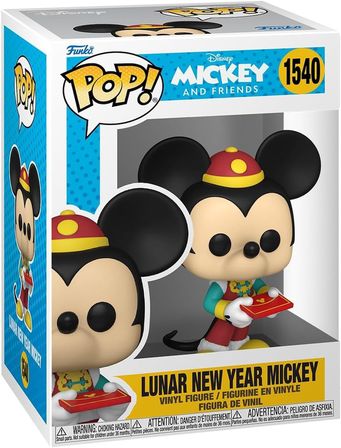 Funko Pop! Disney: Matw - Lunar New Year Mickey Mouse - Vinil Koleksiyon Figürü - Hediye Fikri - Res