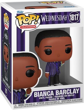 Funko Pop Tv: The Addams Family - Bianca Barclay With Necklace