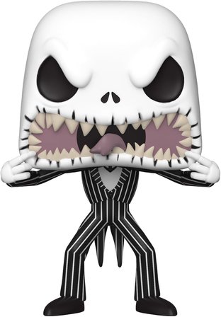 Funko Pop! Disney: The Nightmare Before Christmas-Jack Skellington - (Korkunç Yüz) - Vinil Koleksiyo