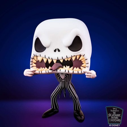 Funko Pop! Disney: The Nightmare Before Christmas-Jack Skellington - (Korkunç Yüz) - Vinil Koleksiyo