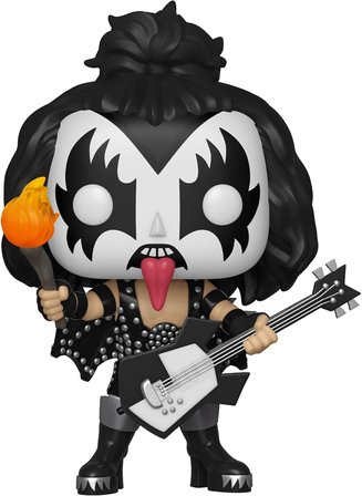 Funko Pop! Rocks: Kiss-The Demon - Koleksiyon Vinil Figür - Hediye Fikri - Resmi Ürün - Çocuklar Ve 