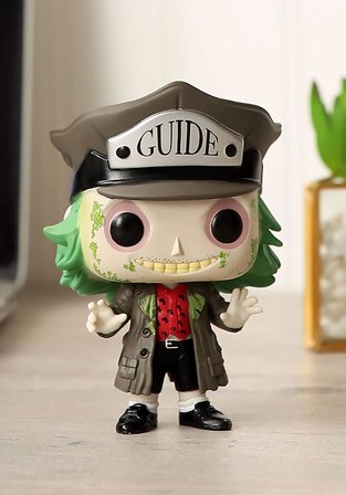 Funko Pop Korku: Beter Böcek - Şapka Koleksiyon Şekil Ile Beetlejuice, Çok Renkli"