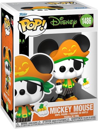 Funko Pop! Disney: Cadılar Bayramı - Korsan Mickey Mouse - Disney Standart Karakterleri - Koleksiyon