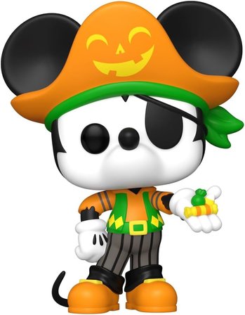 Funko Pop! Disney: Cadılar Bayramı - Korsan Mickey Mouse - Disney Standart Karakterleri - Koleksiyon