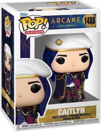 Funko Pop Animasyon: Arcane League Of Legends - Caitlyn - Arcane: League Of Legends - Koleksiyon Vin