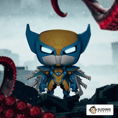 Funko Pop! Wolverine – Mech Strike: Monster Hunters 996 Special Edition
