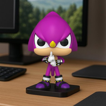 Funko Pop Oyunları: Sonic The Hedgehog - Espio - Espio The Chameleon - Koleksiyon Vinil Figür - Hedi