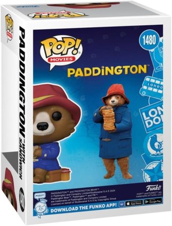 Funko Funko Pop! Paddington - Paddington With Sandwich #1480