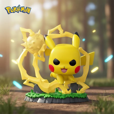 Funko Pop! Premium: Pokemon - Pikachu - Koleksiyon Vinil Figür - Hediye Fikri - Resmi Ürün - Çocukla