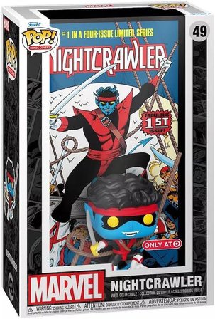 Funko Pop Comic Cover: Marvel- Nightcrawler Exclusive Figür