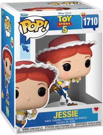Funko Pop! Disney: Toy Story 5 - Jessie - Koleksiyon Vinil Figür - Hediye Fikri - Resmi Ürün - Çocuk
