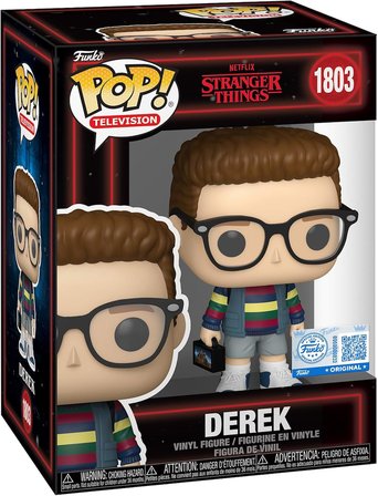 Funko Pop! Tv: Stranger Things - Derek - Amazon Exclusive - Koleksiyon Vinil Figür - Hediye Fikri - 