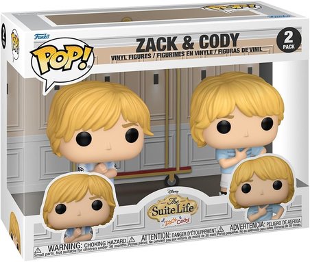 Funko Pop! Disney: The Suite Life Of Zack & Cody Martin 2Pk - Zack & Cody Martin - Koleksiyon Vinil 