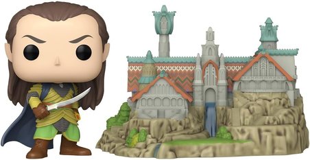 Funko Pop Town: Yüzüklerin Efendisi - Elrond & Rivendell - Koleksiyonluk Vinil Figür - Hediye Fikri 
