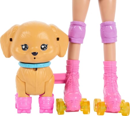 Barbie Skate Ve Run Pup Blonde Oyuncak, Jmj44