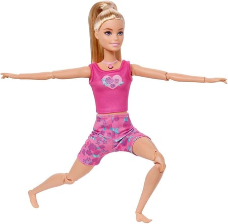 Barbie Jjn55 Mindful Moves Meditasyoncu Bebek, Işıklı Kolye, Sakinleştirici Sesler, Yavru Köpekçik A