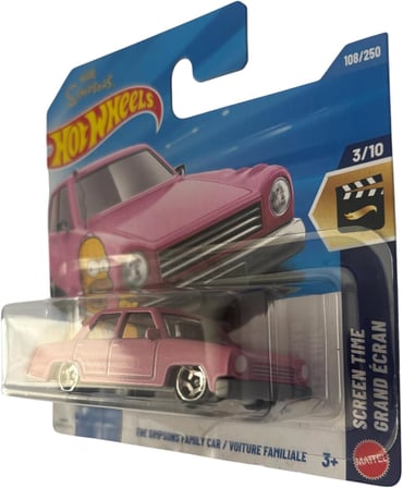 Hot Wheels - The Simpsons Family Car - Jjj68 - Mattel 2026 (108/250) - Screen Time 3/10 (1:64)