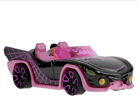 Hot Wheels Tekli Arabalar Monster High Ghoul Mobile Jjk93 (Kisa Kart)