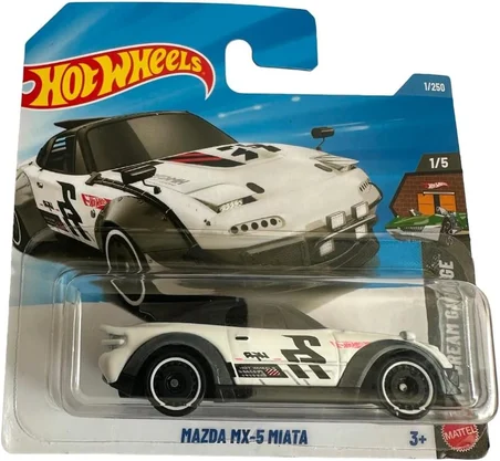 Hot Wheels Mazda Mx-5 Miata Die-Cast Oyuncak Araba | Dream Garage Serisi, 1/250 Koleksiyon