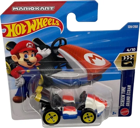 Hot Wheels - Mario Kart Standard Kart - Screen Time 4/10 (1/64) Jjj83 (129/250)