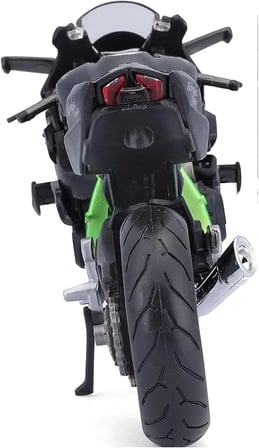 Hot Wheels 2014 Kawasaki̇ H2R Mai̇sto 1:12 Ölçek (18Cm) Yeşi̇l-Si̇yah