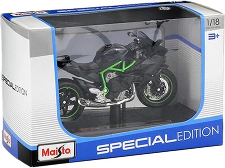 Hot Wheels 1:18 Mai̇sto Kawasaki̇ H2R Li̇sansli (12Cm)