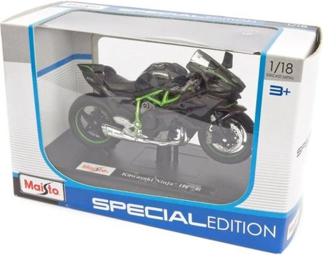 Hot Wheels 1:18 Mai̇sto Kawasaki̇ H2R Li̇sansli (12Cm)