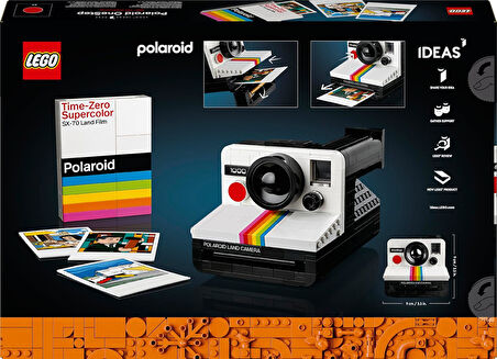 Lego Ideas Polaroid Onestep Sx-70 Kamera 21345 – Fotoğraf Meraklısı Yetişkinler Için Koleksiyonluk V