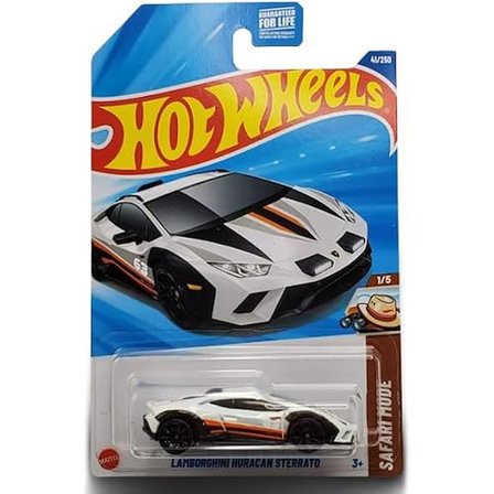 Hot Wheels Lamborghini Huracan Sterrato, Safari Ride, 1:64 Ölçekli Döküm Araba, 1/5