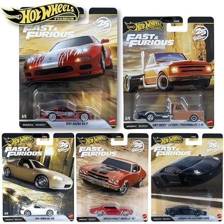 2026 Premium Fast Furious 25. Yıl Seti Hnw46-979P