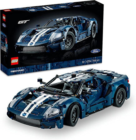 Lego Technic 2022 Ford Gt 42154 - Yetişkinler İçin Sergilenebilecek Bir Supercar Modeli İçeren Yarat