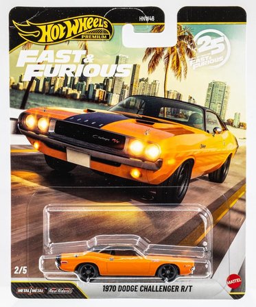 Hot Wheels Premium Fast & Furious 25. Yıl 5'Li Set Bmw M5, Dodge Charger, Honda Nsx Type-R, Dodge Ch
