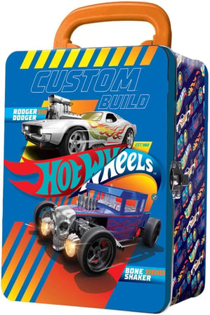 Hot Wheels Metal Araç Taşıma Çantası, 1:64 Ölçeğinde, 18 Araç Saklama Ve Düzenleyici, Koleksiyoncula