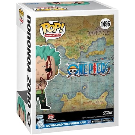 Funko Tek Parça Pop! Animasyon Roronoa Zoro Vinil Figür Özel