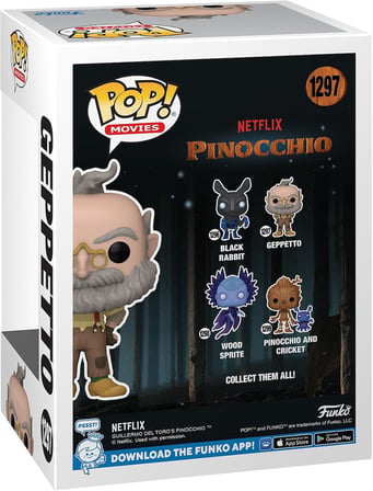 Funko Pop Figür Movies: Pinocchio- Geppetto