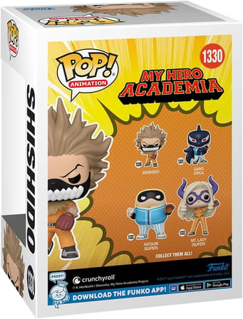 Funko Pop! Animation: My Hero Academia - Hero League Baseball, Shishido