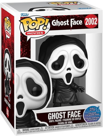 Funko Pop! Vinyl: Ghost Face - Hayalet Yüz - Çığlık - Raf Bakıcısı - Koleksiyon Vinil Figür - Hediye