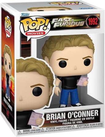 Funko Pop! Filmler: Hızlı Ve Öfkeli - Brian O'Conner - Koleksiyon Vinil Figür - Hediye Fikri - Resmi