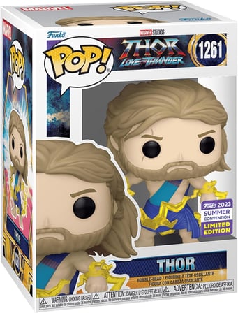 Funko Pop! Marvel: Thor Love & Thunder - Thor In Toga Yaz Sözleşmesi Özel Koleksiyon Vinil Figür