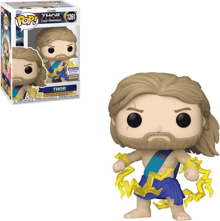 Funko Pop! Marvel: Thor Love & Thunder - Thor In Toga Yaz Sözleşmesi Özel Koleksiyon Vinil Figür