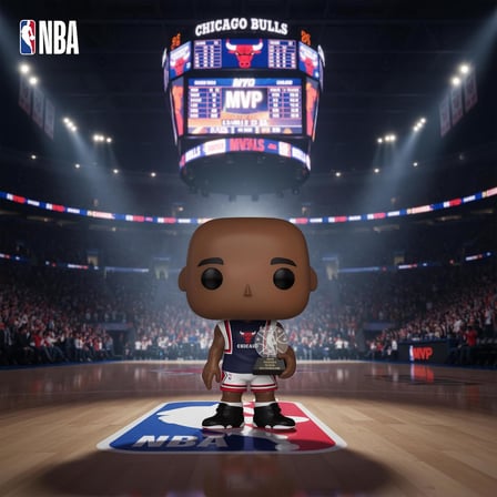 Funko Pop! Nba: Bulls - Michael Jordan - 1998 All-Star Game Mvp - Koleksiyon Vinil Figür - Hediye Fi