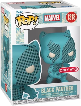 Funko Pop! Marvel: Retro Yeniden Tasarlandı - Kara Panter (Hedefe Özel)