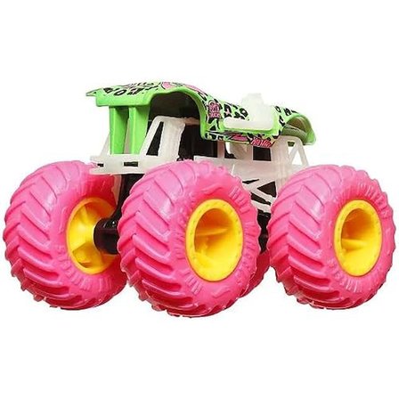 Hot Wheels Monster Trucks Glow In The Dark 1:64 Karanlıkta Parlayan Arabalar Twin Mill Hcb50-Hvh80