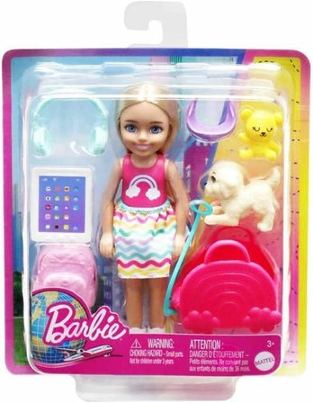 Barbie-Hjy17 Chelsea Seyahatte Bebek Ve Aksesuarları