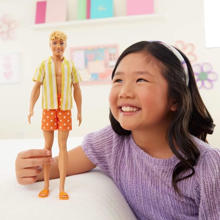 Barbie Ken Fashionista Ken'S 65Th California Dream Ken With Mullet Bebek, Jjn66