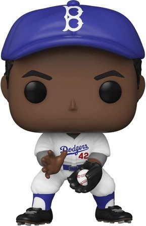 Funko Pop! Simgeler Jackie Robinson Tam Renk Üniforma Sigara Chase Şekil